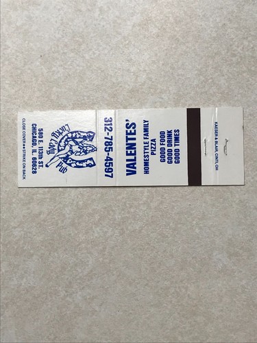 K21 vintage matchbook - vintage,