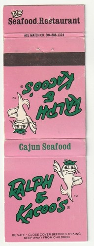 Copertina matchbook ralph - ralph, &
