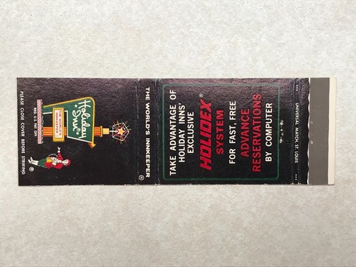 Bh117 vintage matchbook cover - bh117,