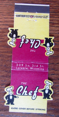 Contour matchbook cover the - matchbook, cover: