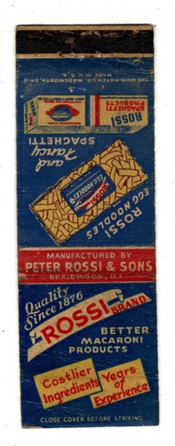 Rossi pasta fiammifero - rossi,