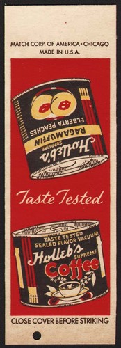 Copertina fiammiferi vintage