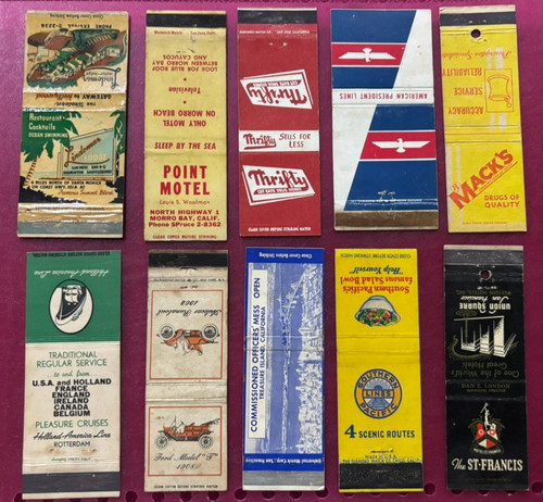 Copertina fiammiferi vintage - copertina,